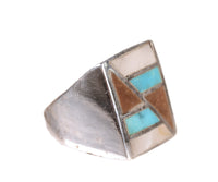 Navajo Inlay Man's Ring