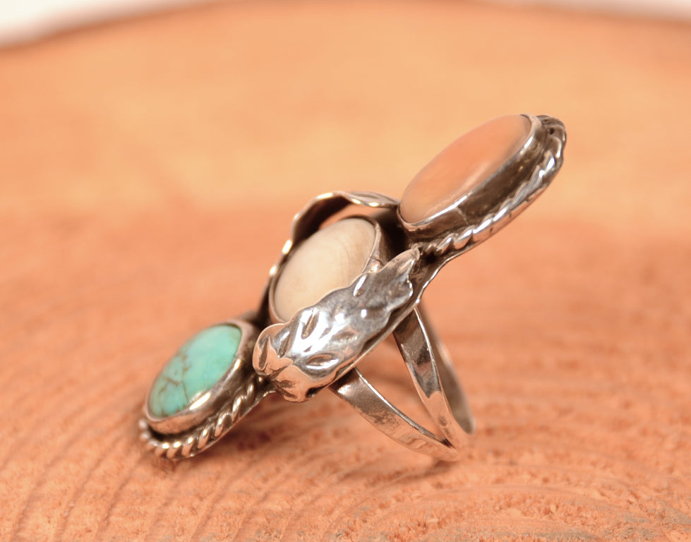 Navajo 3 Stone Ring