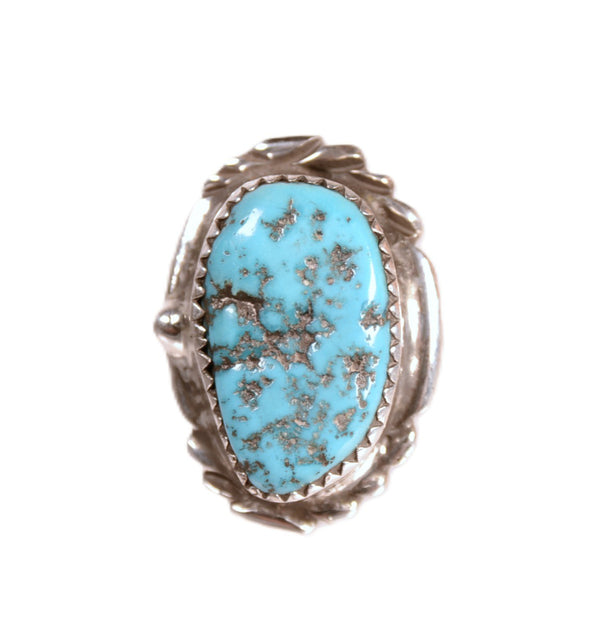 Navajo Sleeping Beauty Turquoise Ring