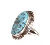 Navajo Sleeping Beauty Turquoise Ring