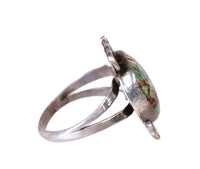 Navajo Green Turquoise Ring
