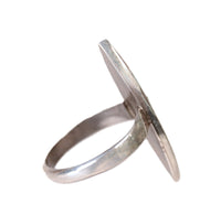 Zuni Pueblo Inlay Indian Ring