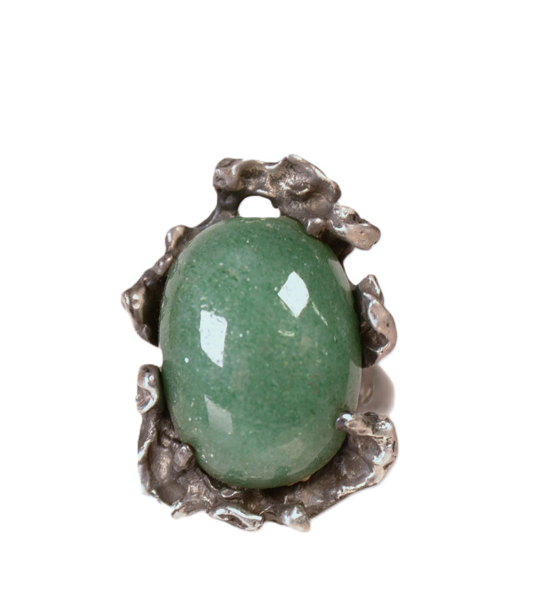 Mexico Taxco Jade Ring