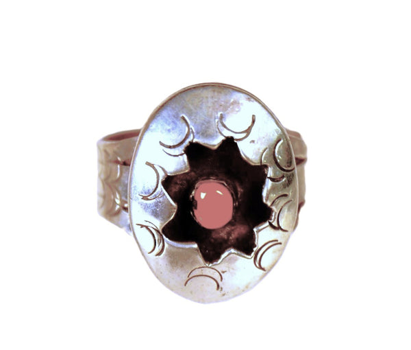 Zuni Pueblo Sterling Silver Ring