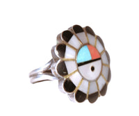 Zuni Pueblo Full Sunface Ring