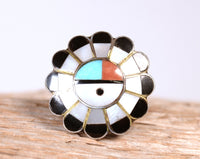 Zuni Pueblo Full Sunface Ring