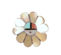 Zuni Pueblo Inlaid Sunface Ring