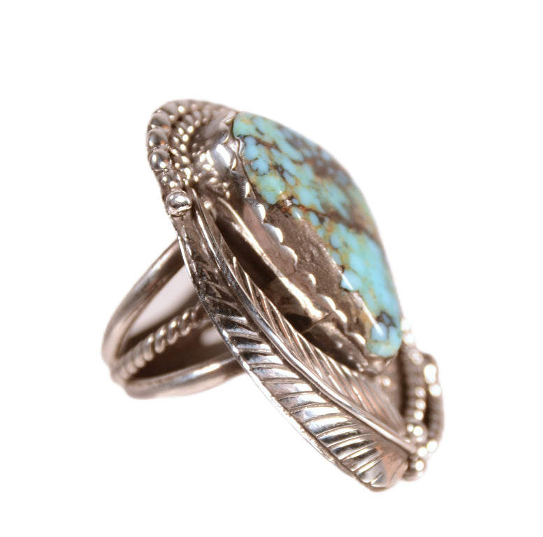 Navajo Blue Turquoise Ring