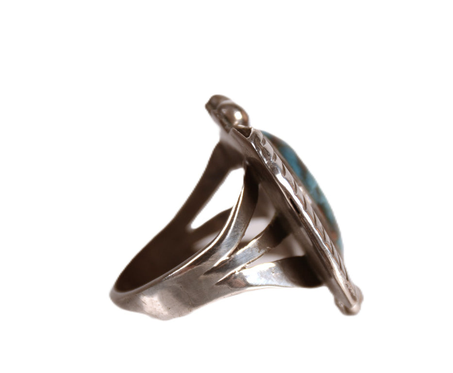 Navajo Dark Blue Turquoise Ring