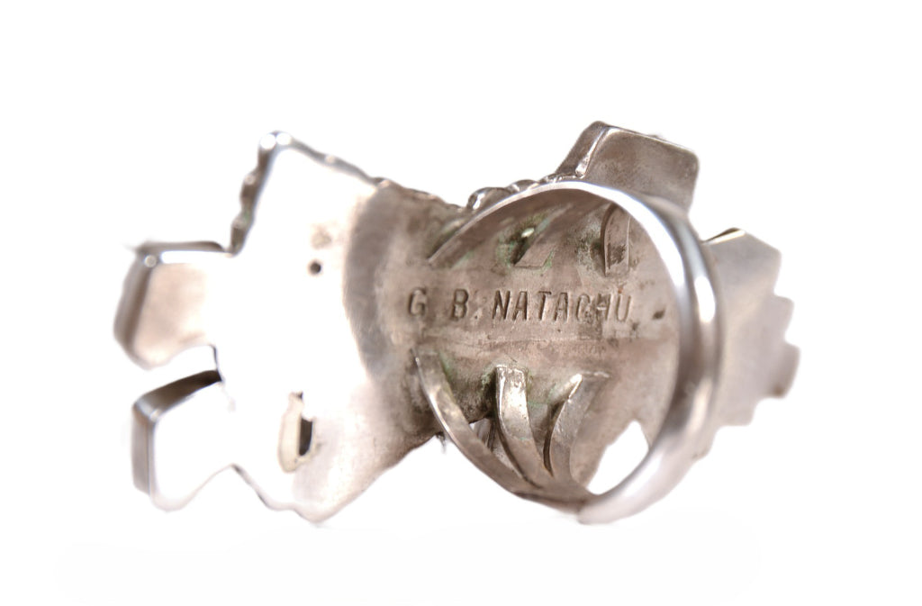 Zuni Pueblo Gahn Rainbow Dancer Ring