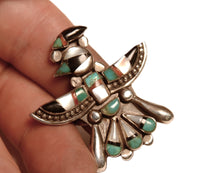Zuni Pueblo Thunderbird Inlay Multi-Stone Ring
