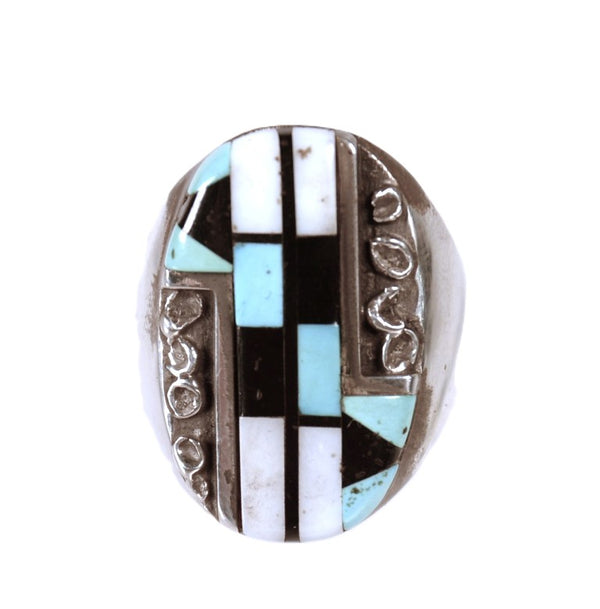 Navajo Multi-Stone Inlay Ring