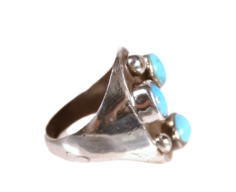 Navajo Blue Turquoise Ring