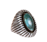 A substantial Navajo Turquoise Ring