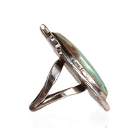 Navajo Green Turquoise Ring
