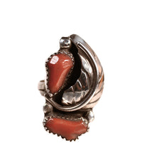 Navajo Coral Ring