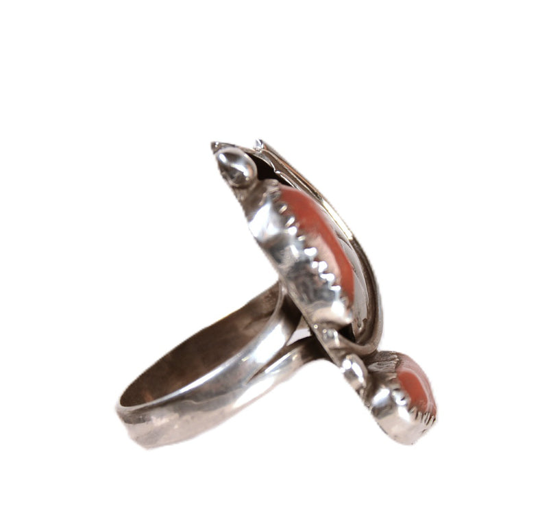 Navajo Coral Ring