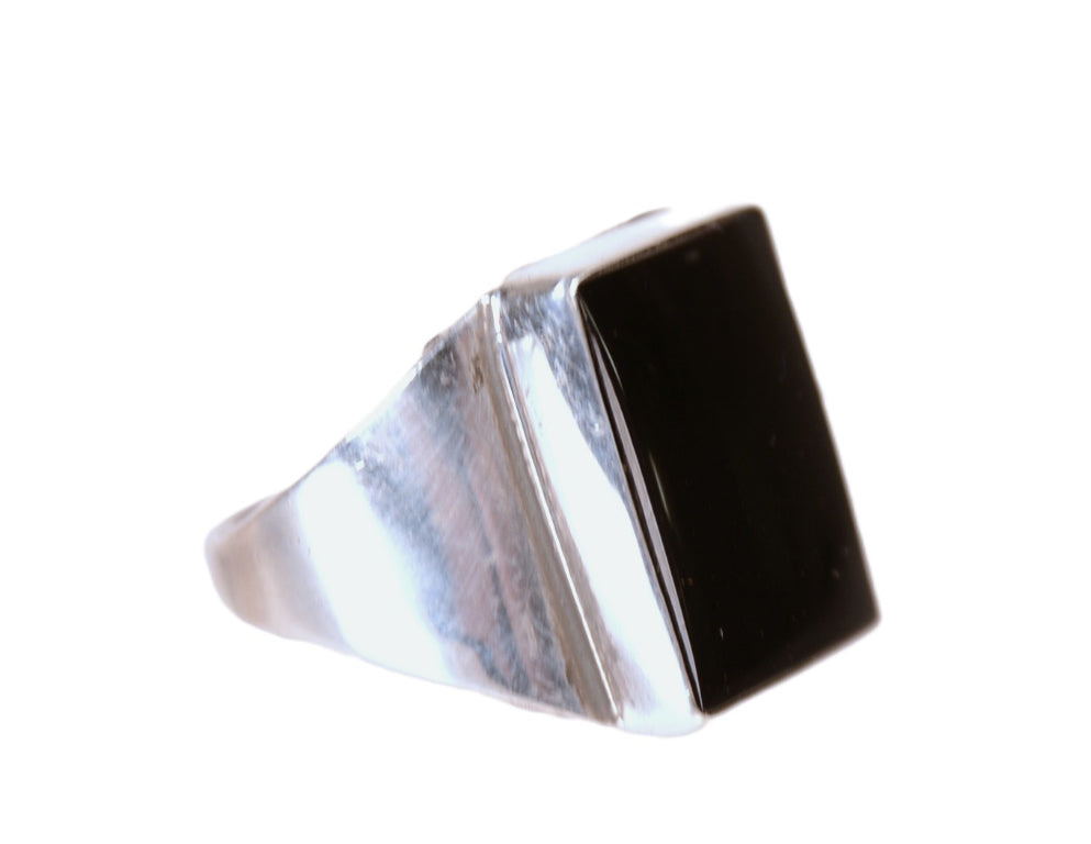 Navajo Jet Onyx Ring