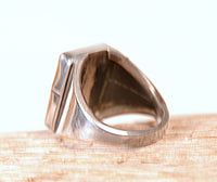 Navajo Jet Onyx Ring