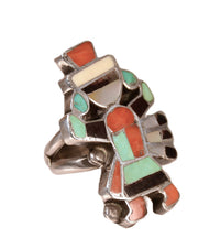 Zuni Pueblo Gahn Dancer Ring