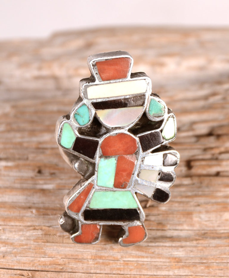 Zuni Pueblo Gahn Dancer Ring