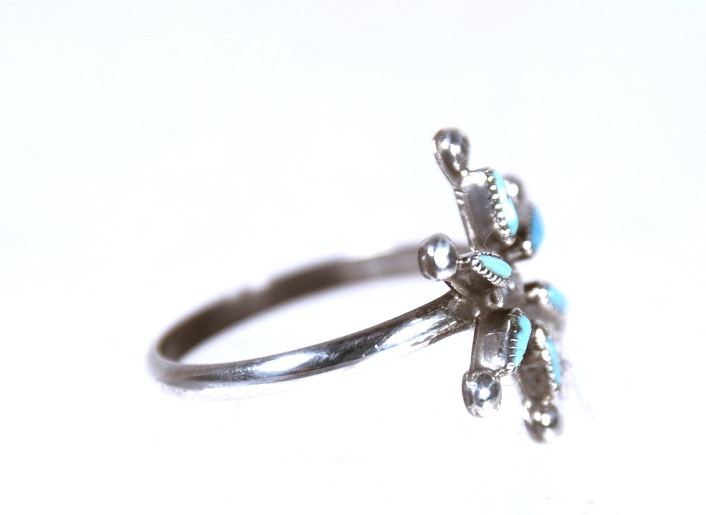 Zuni Pueblo Turquoise Ring