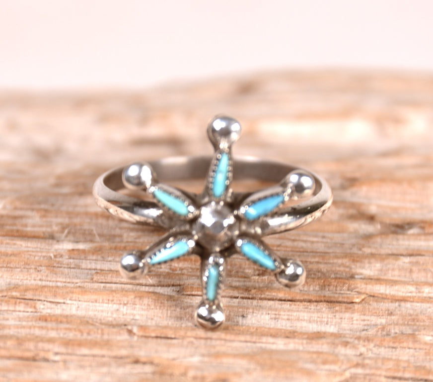 Zuni Pueblo Turquoise Ring