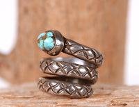 Antique Navajo Rattlesnake Style Ring