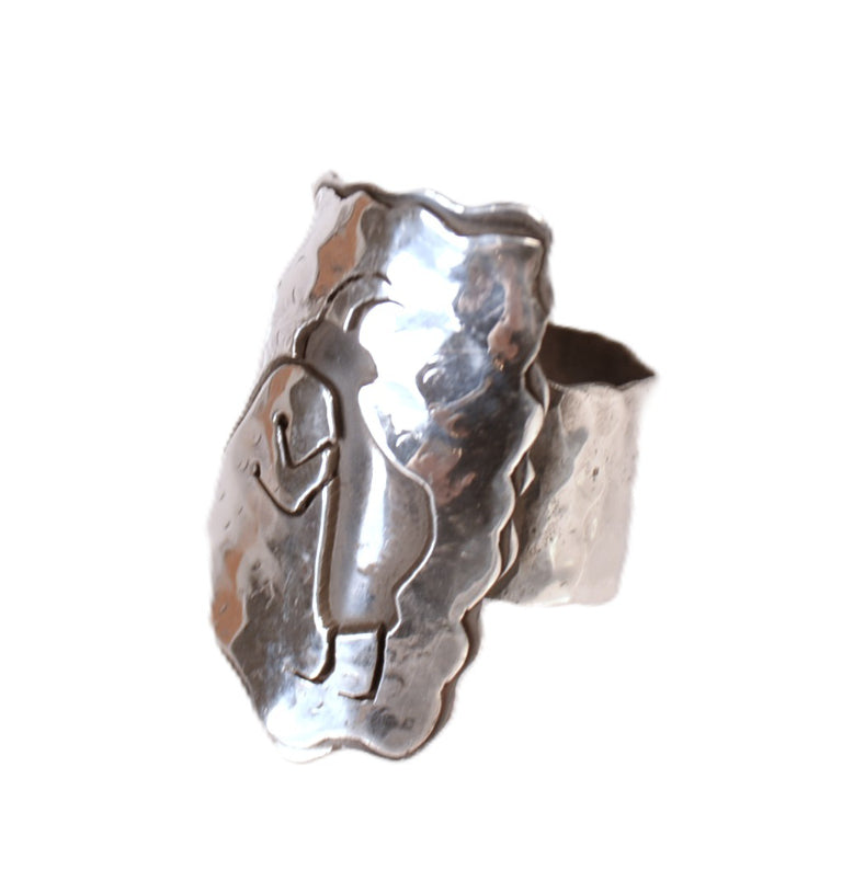 Hopi Pueblo Kokopelli Ring