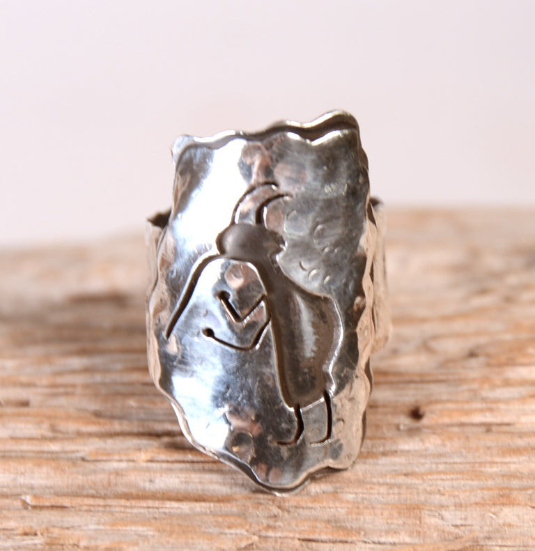Hopi Pueblo Kokopelli Ring