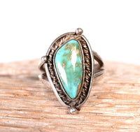 Navajo Royston Turquoise Ring