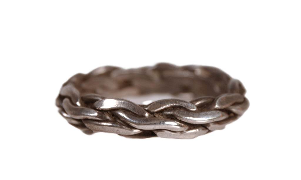 Navajo Braided Sterling Silver Ring