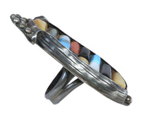 Navajo Sterling Silver Corn Cob Ring