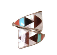 Zuni Pueblo Inlay Ring