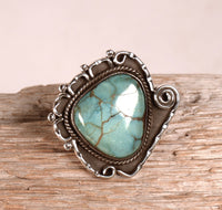 Navajo Turquoise Ring