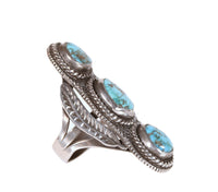 Navajo Sterling Silver and Turquoise Ring
