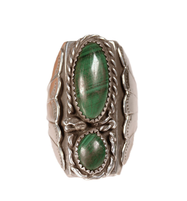Navajo Malachite Ring