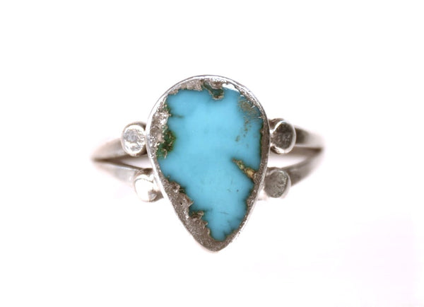 Navajo Inlay Turquoise Ring
