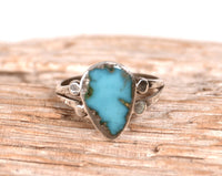 Navajo Inlay Turquoise Ring