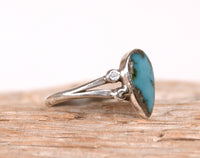 Navajo Inlay Turquoise Ring