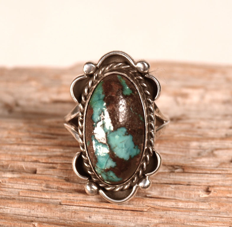 Navajo Turquoise Ring