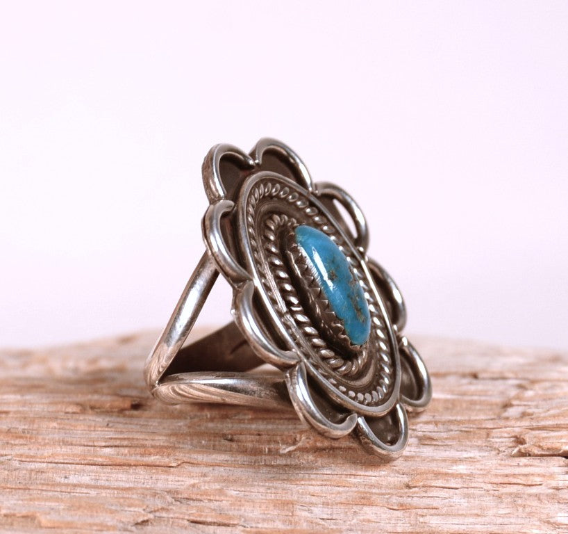 Navajo Turquoise Ring