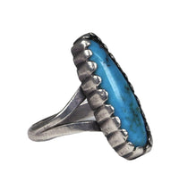 Navajo Sterling Silver and Turquoise Ring