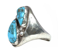 Navajo Sterling Silver and Turquoise Ring