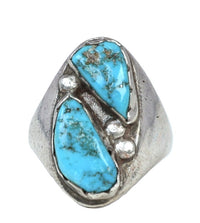 Navajo Sterling Silver and Turquoise Ring