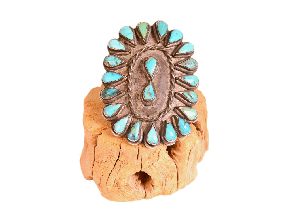 Zuni Pueblo Turquoise Ring