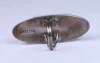Navajo Sterling Silver Ring with Turquoise Setting