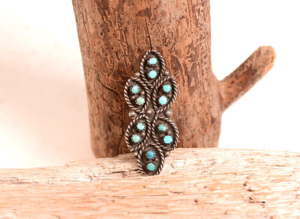 Zuni Pueblo Turquoise Ring