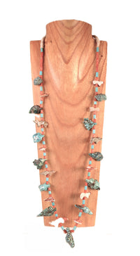 Zuni Pueblo Fetish Necklace By Sarah and Leekya Deyuse