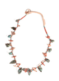 Zuni Pueblo Fetish Necklace By Sarah and Leekya Deyuse